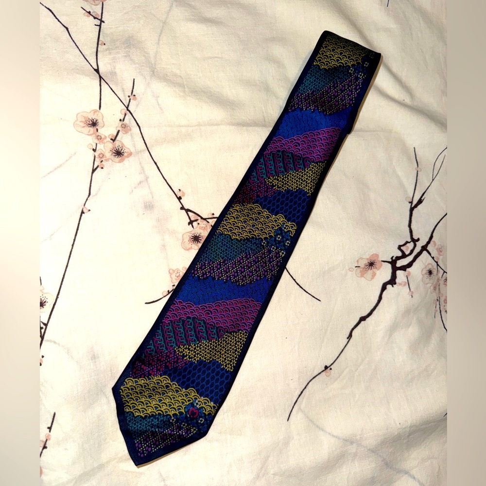 Mila Schon Multicolor Men Silk Tie